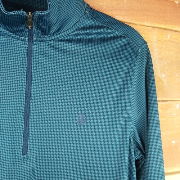 𝅺🍄3/50$🍄 Izod Golf 1/4 zip long sleeves shirt pullover size small - Picture 3 of 7